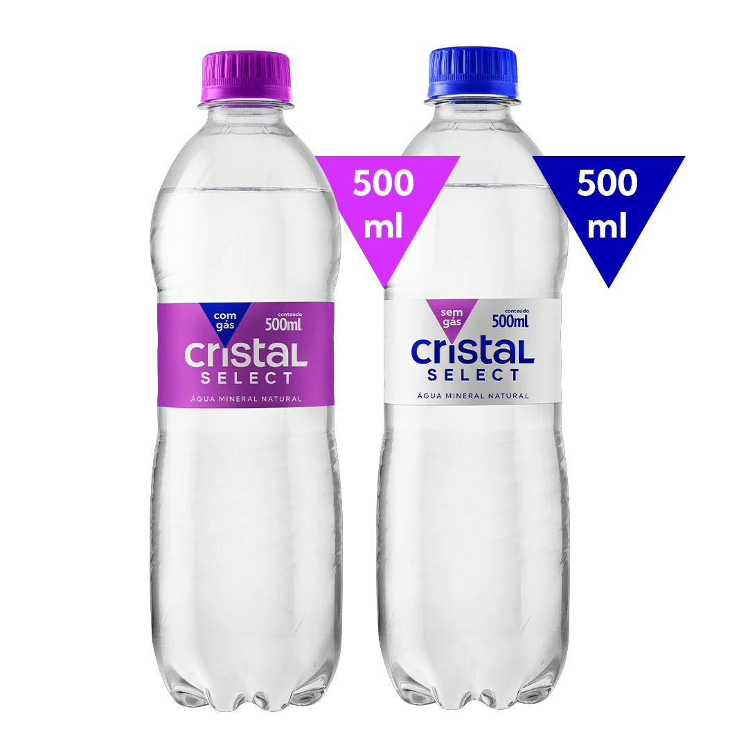 10 fardos de 500ml com gás + 5 fardos de 500ml sem gás